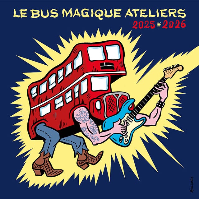 Le digipack 2026 du Bus Magique